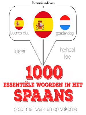 cover image of 1000 essentiële woorden in het Spaans